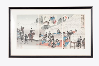 Lot 27 - Russo-Japanese War | woodblock print