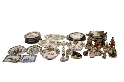 Lot 404 - A collection of china and figures