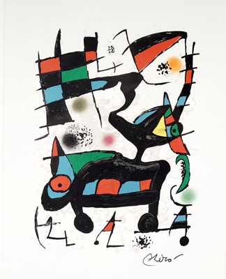 Lot 134 - After Joan Miró - Lithograph in Nine Colours | lithograph