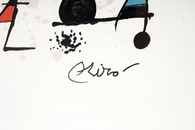 Lot 134 - After Joan Miró - Lithograph in Nine Colours | lithograph