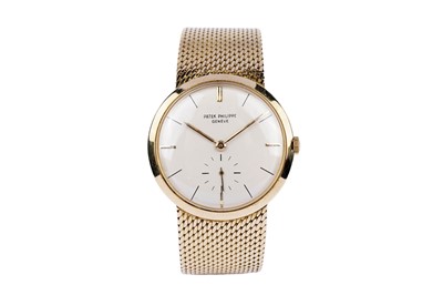 Lot 550 - Patek Philippe, Geneve, Calatrava: an 18ct yellow gold wristwatch