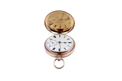 Lot 558 - John Hawley, Coventry: a 9ct yellow gold hunter pocket watch