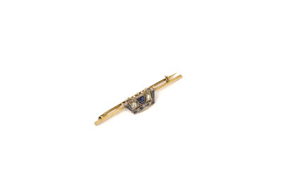 Lot 648 - An early 20th Century Royal Navy sweetheart brooch