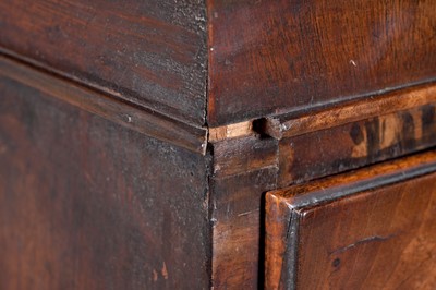 Lot 78 - A George III mahogany chest on chest