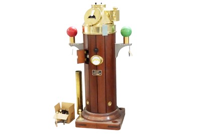 Lot 713 - A mid-20th Century ‘Sestral’ ship’s binnacle