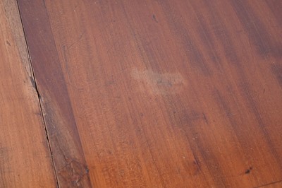 Lot 85 - A George III worktable and another