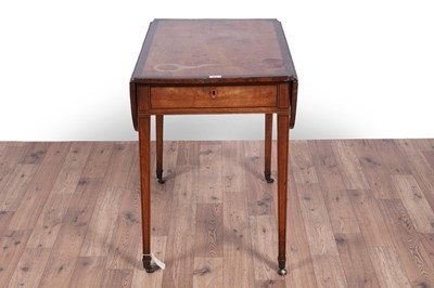 Lot 67 - A George III mahogany bureau