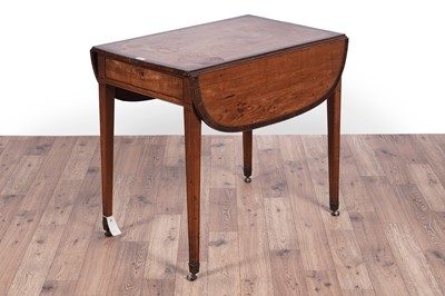 Lot 67 - A George III mahogany bureau