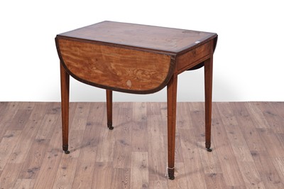 Lot 67 - A George III mahogany bureau