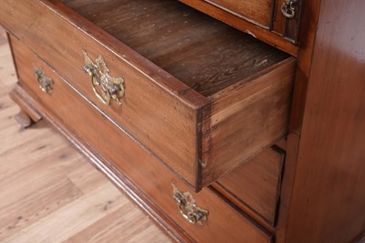 Lot 67 - A George III mahogany bureau