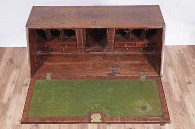 Lot 67 - A George III mahogany bureau