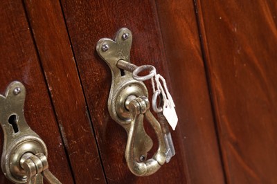 Lot 64 - Sopwith & Co, Newcastle-On-Tyne: an early 20th Century style mahogany wardrobe