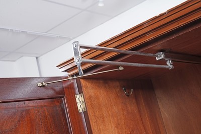 Lot 64 - Sopwith & Co, Newcastle-On-Tyne: an early 20th Century style mahogany wardrobe