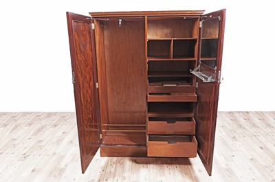 Lot 64 - Sopwith & Co, Newcastle-On-Tyne: an early 20th Century style mahogany wardrobe