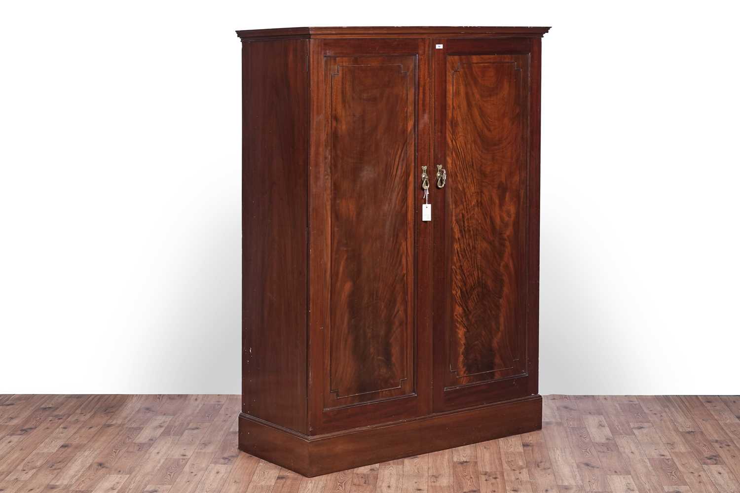 Lot 64 - Sopwith & Co, Newcastle-On-Tyne: an early 20th Century style mahogany wardrobe