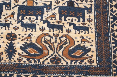Lot 166 - A Baluchi rug
