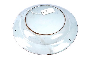 Lot 1004 - A Dutch Delft charger