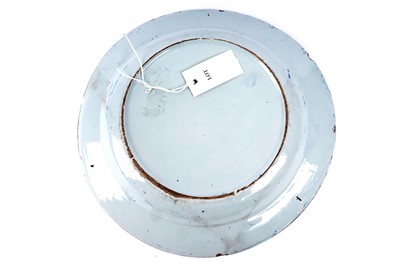 Lot 1004 - A Dutch Delft charger