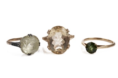 Lot 821 - Three rings