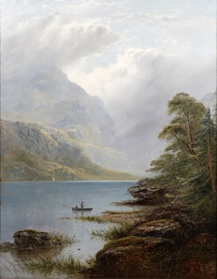 Lot 1152 - George Blackie Sticks - Loch Hourn, West Highlands | oil