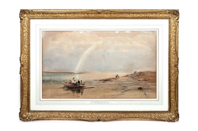 Lot 1068 - Thomas Miles Richardson Snr - Bamburgh Castle Looking North | watercolour