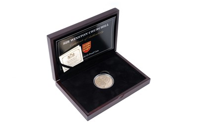 Lot 1207 - A Sir Winston Churchill Jersey £5 gold proof coin