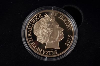 Lot 1207 - A Sir Winston Churchill Jersey £5 gold proof coin