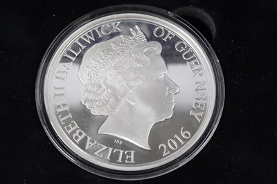 Lot 1286 - A Guernsey Prince Philip 95th Birthday £10 silver proof coin