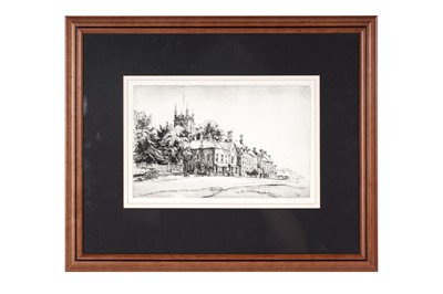 Lot 1561 - Francis Dodd - Village Scene | etching