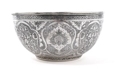 Lot 990 - An Egyptian 84-standard silver bowl