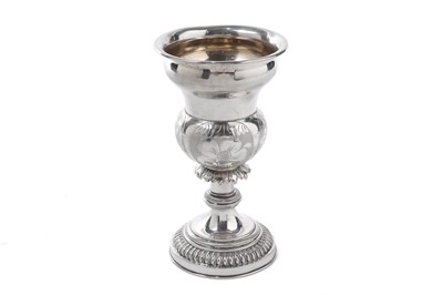 Lot 244 - A Continental Kiddush cup