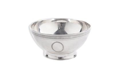 Lot 87 - A George III Scottish silver bowl