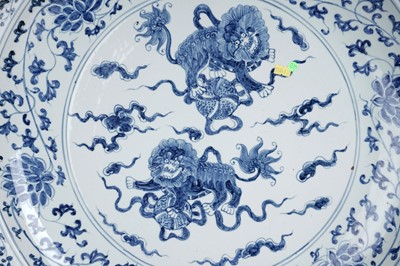 Lot 331 - A large modern Chinese charger