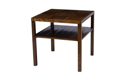 Lot 1488 - Axel Larsson for Svenska Möbelfabrikerna, Sweden: an Art Deco walnut coffee table