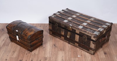 Lot 102 - Two 20th Century trunks