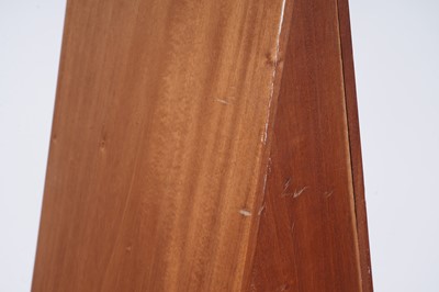 Lot 94 - A mahogany pyramid chest of drawers