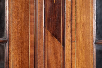 Lot 1266 - A large and impressive 19th Century mahogany breakfront bookcase