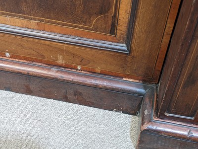 Lot 1266 - A large and impressive 19th Century mahogany breakfront bookcase
