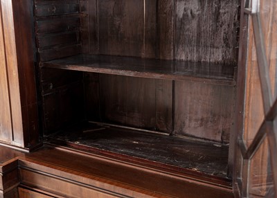 Lot 1266 - A large and impressive 19th Century mahogany breakfront bookcase