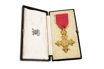 Lot 69 - A George VI silver gilt OBE