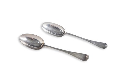 Lot 228 - A George I silver tablespoon