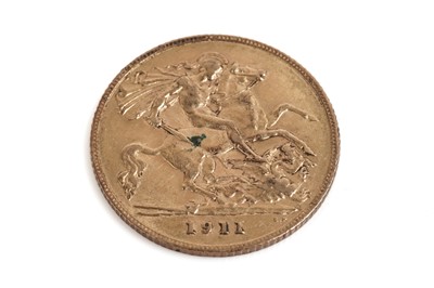 Lot 780 - A George V gold half sovereign 1911