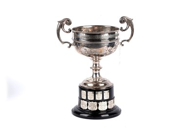 Lot 277 - Golf interest: the "Chapman Trophy" silver golfing trophy prize cup