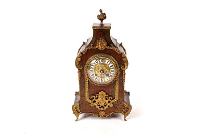 Lot 1367 - Japy Frères: an early 20th Century French boulle mantel clock