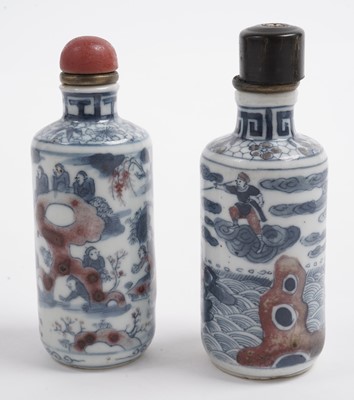 Lot 839 - Two Chinese snuff bottles