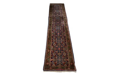 Lot 1235 - A Kurdish hand-made runner