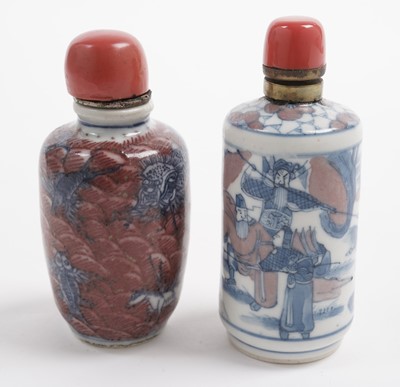 Lot 842 - Two Chinese snuff bottles