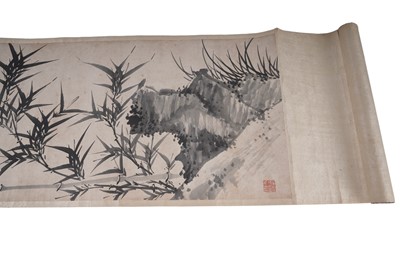 Lot 895 - Two Chinese scroll paintings