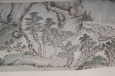 Lot 895 - Two Chinese scroll paintings