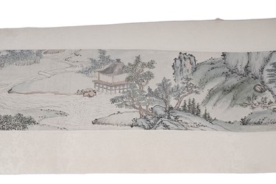 Lot 895 - Two Chinese scroll paintings